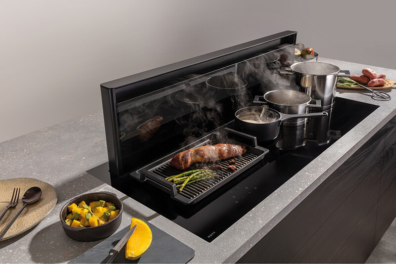 Allure plaque de cuisson avec hotte integree